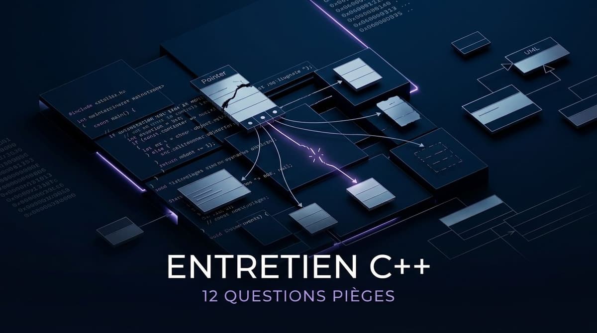 Entretien C++ : 12 questions pièges avec réponses (2026)